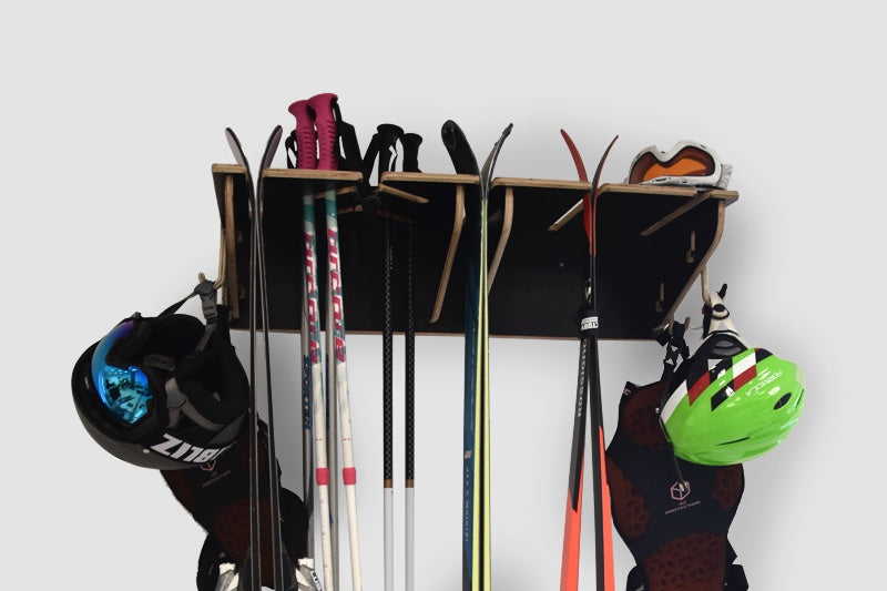 Combined ski holders