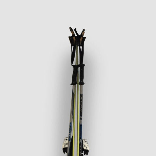 Hanging stand for 1 pair of skis
