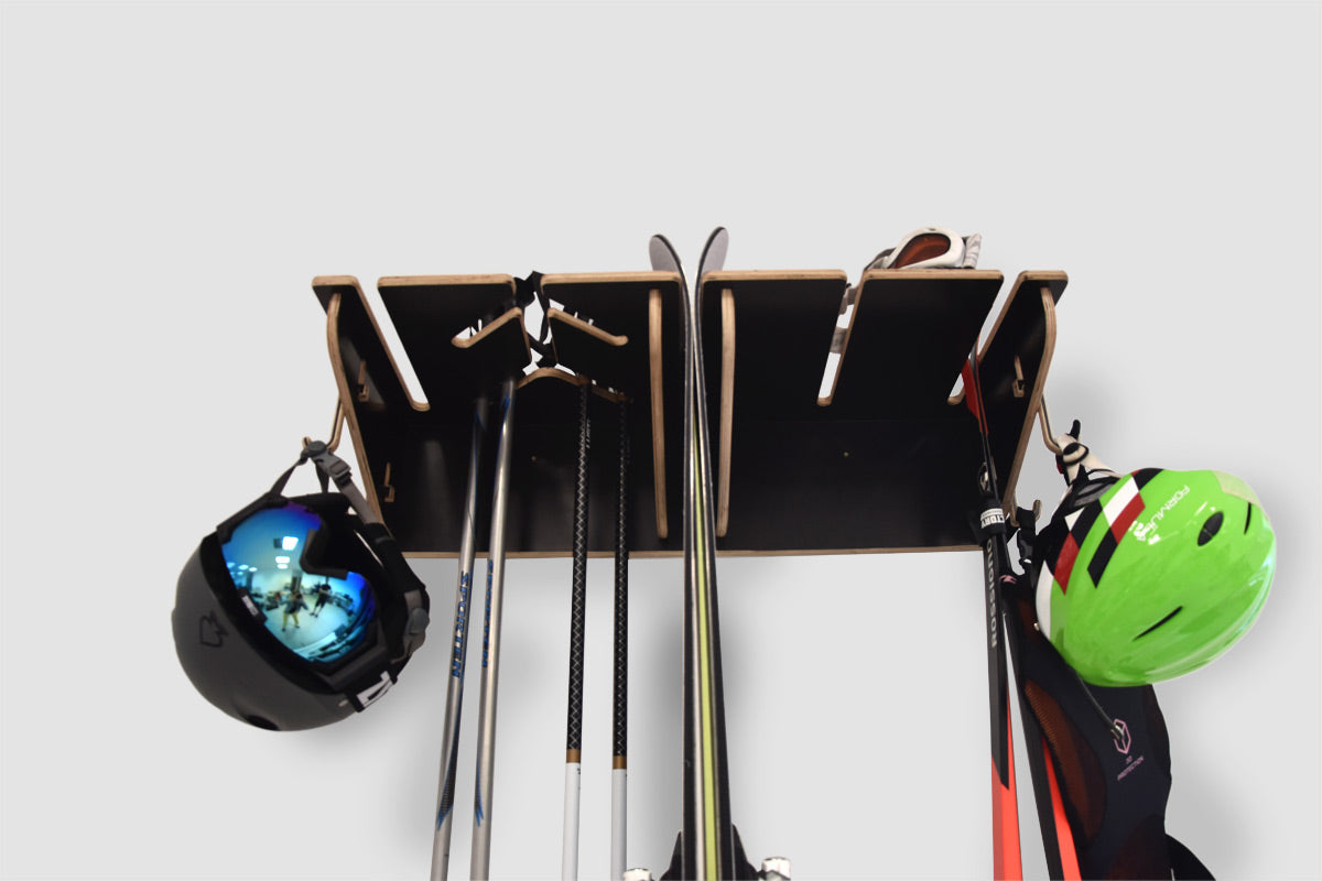 Combined ski holders